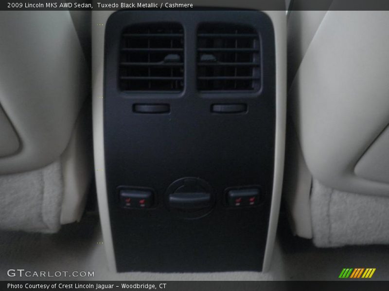Tuxedo Black Metallic / Cashmere 2009 Lincoln MKS AWD Sedan