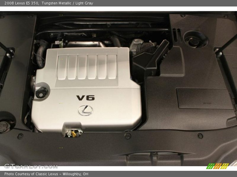 Tungsten Metallic / Light Gray 2008 Lexus ES 350