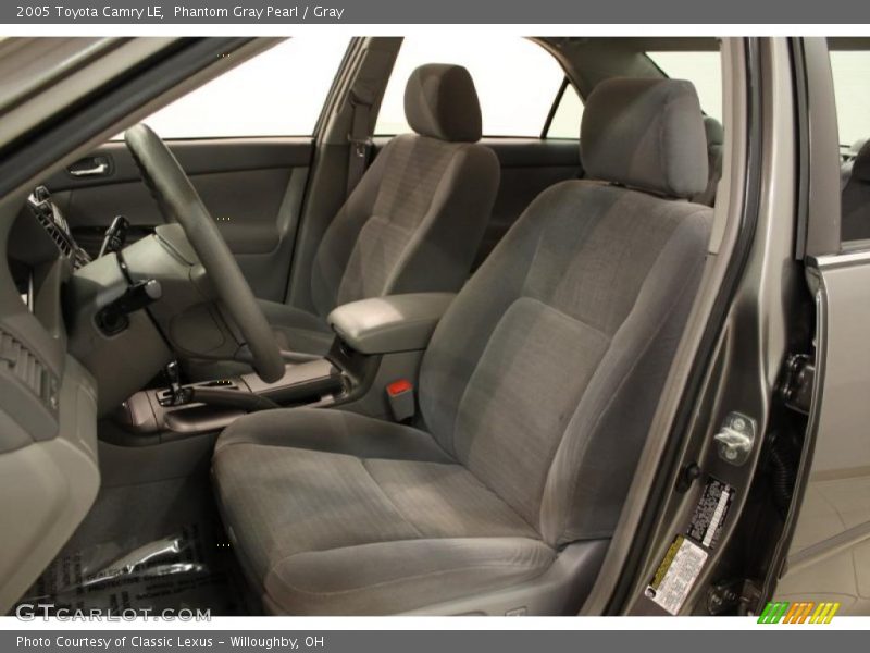 Phantom Gray Pearl / Gray 2005 Toyota Camry LE