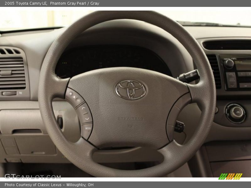Phantom Gray Pearl / Gray 2005 Toyota Camry LE