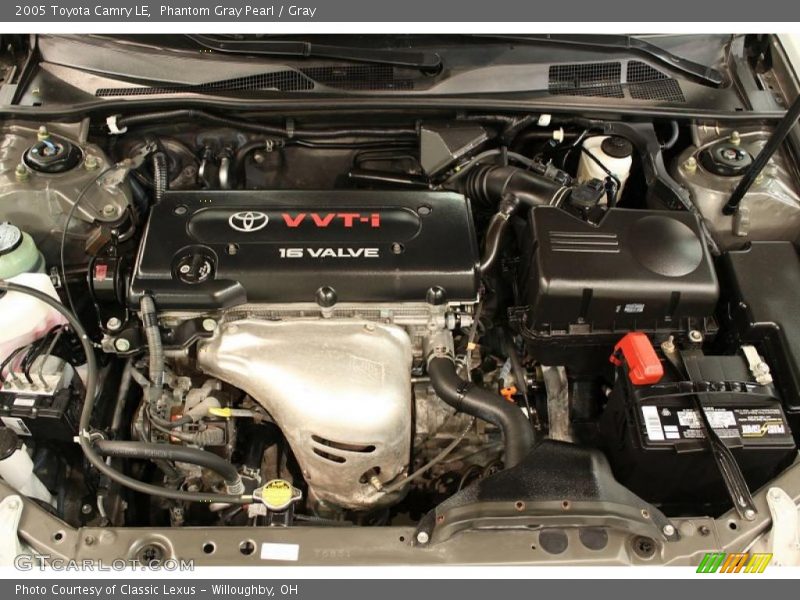 Phantom Gray Pearl / Gray 2005 Toyota Camry LE