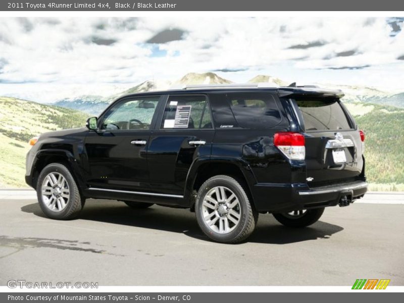 Black / Black Leather 2011 Toyota 4Runner Limited 4x4