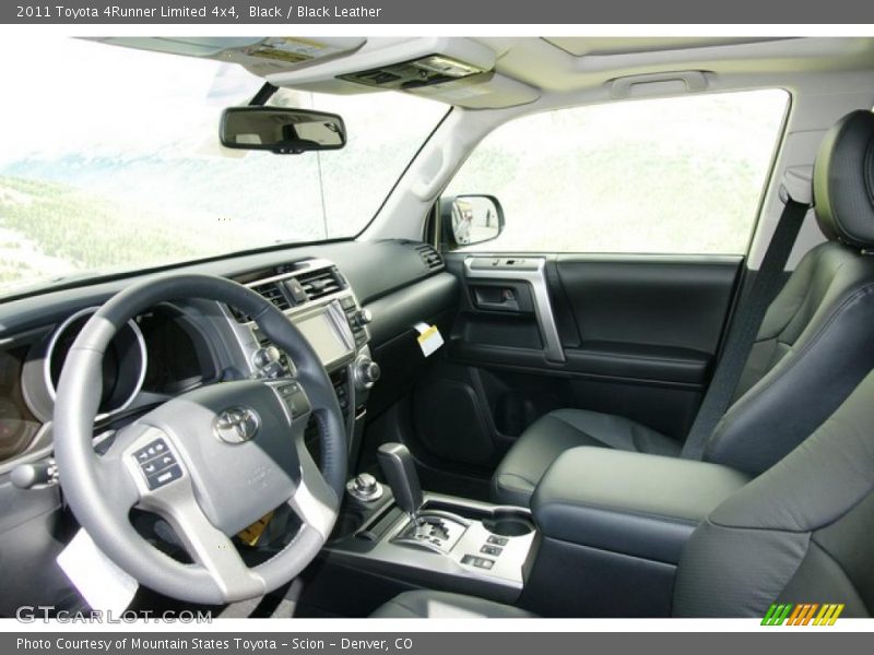 Black / Black Leather 2011 Toyota 4Runner Limited 4x4
