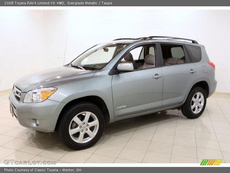 Everglade Metallic / Taupe 2008 Toyota RAV4 Limited V6 4WD