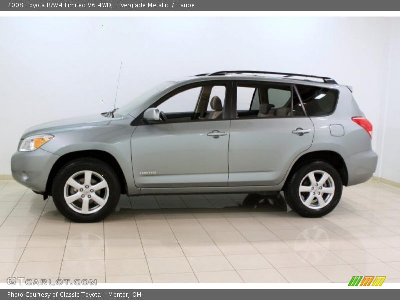 Everglade Metallic / Taupe 2008 Toyota RAV4 Limited V6 4WD