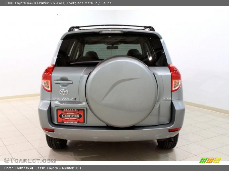 Everglade Metallic / Taupe 2008 Toyota RAV4 Limited V6 4WD