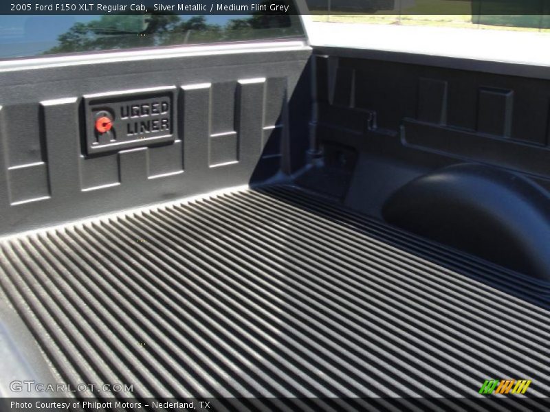Silver Metallic / Medium Flint Grey 2005 Ford F150 XLT Regular Cab