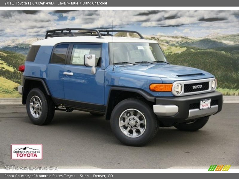 Cavalry Blue / Dark Charcoal 2011 Toyota FJ Cruiser 4WD