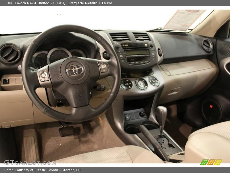 Everglade Metallic / Taupe 2008 Toyota RAV4 Limited V6 4WD