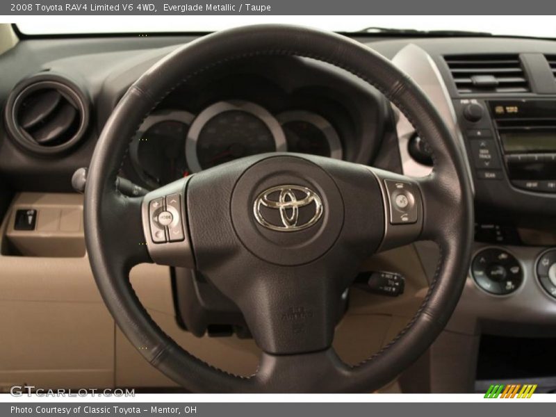 Everglade Metallic / Taupe 2008 Toyota RAV4 Limited V6 4WD