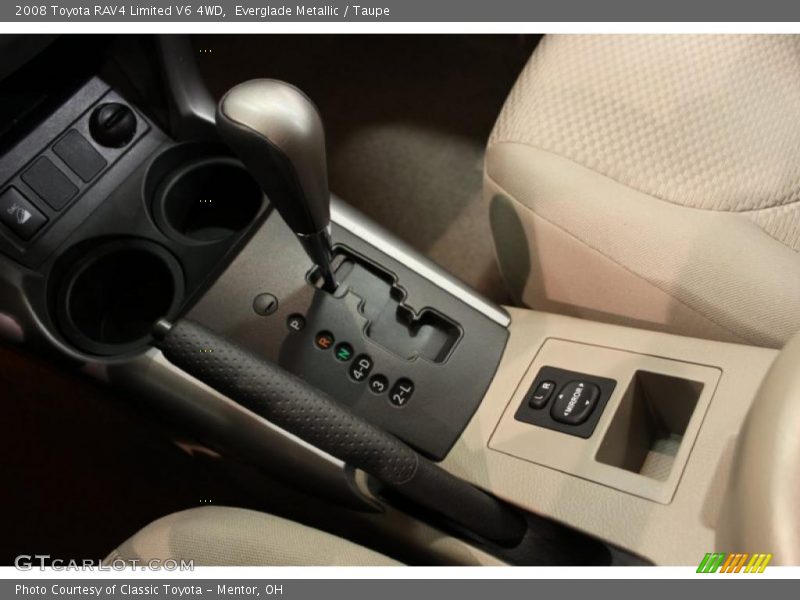 Everglade Metallic / Taupe 2008 Toyota RAV4 Limited V6 4WD