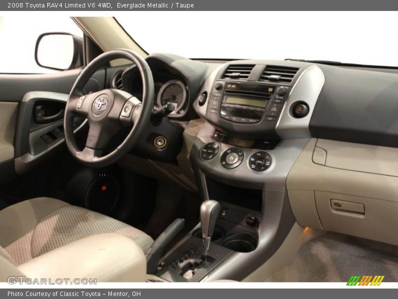 Everglade Metallic / Taupe 2008 Toyota RAV4 Limited V6 4WD