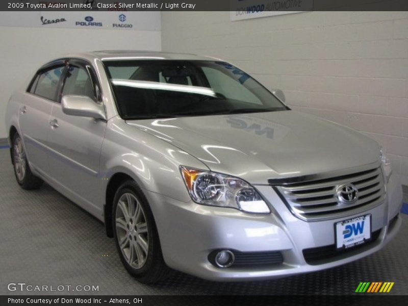 Classic Silver Metallic / Light Gray 2009 Toyota Avalon Limited