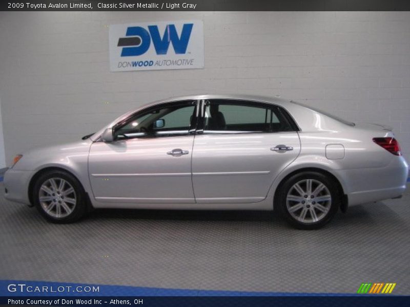 Classic Silver Metallic / Light Gray 2009 Toyota Avalon Limited