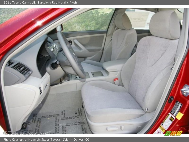 Barcelona Red Metallic / Ash 2011 Toyota Camry LE