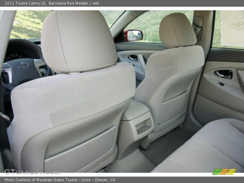 Barcelona Red Metallic / Ash 2011 Toyota Camry LE