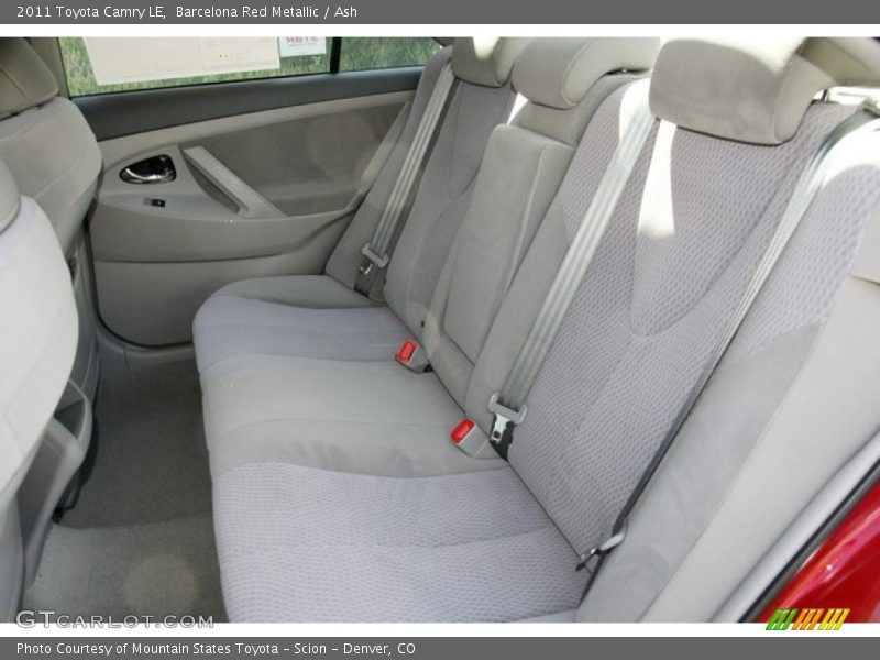Barcelona Red Metallic / Ash 2011 Toyota Camry LE