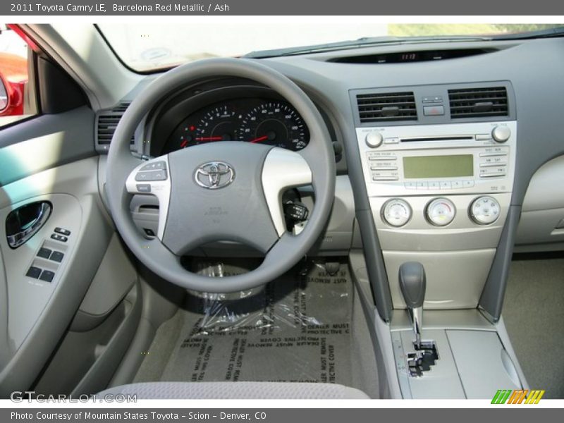 Barcelona Red Metallic / Ash 2011 Toyota Camry LE