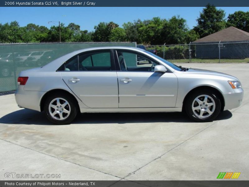 Bright Silver / Gray 2006 Hyundai Sonata GLS V6