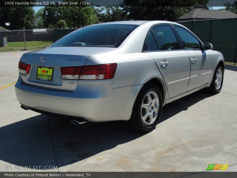 Bright Silver / Gray 2006 Hyundai Sonata GLS V6