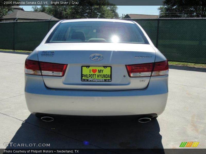 Bright Silver / Gray 2006 Hyundai Sonata GLS V6
