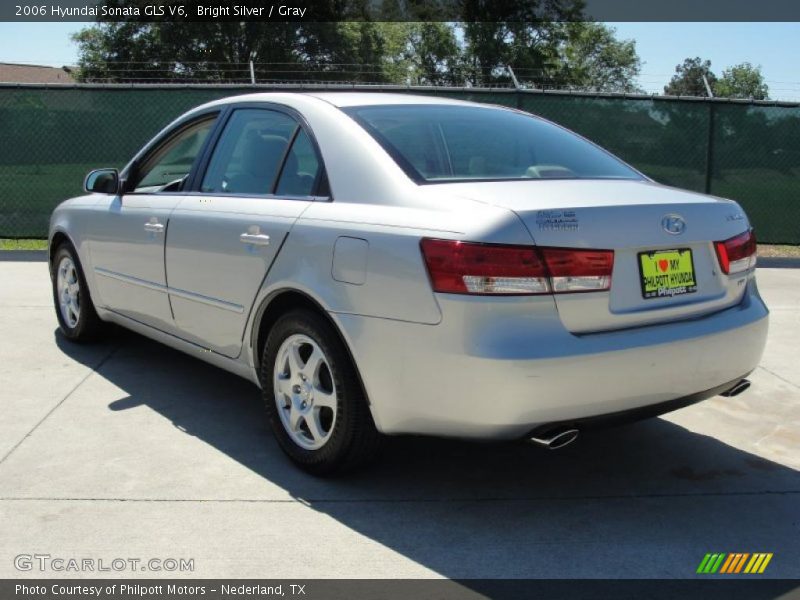 Bright Silver / Gray 2006 Hyundai Sonata GLS V6