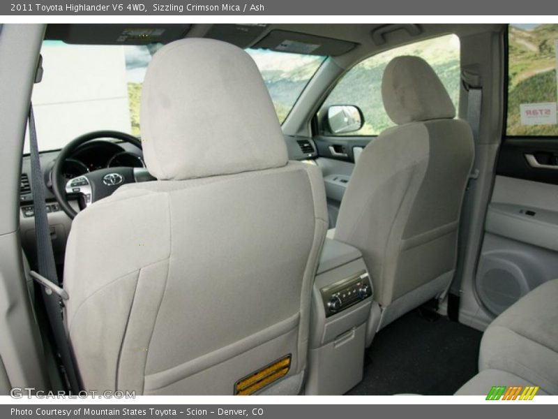 Sizzling Crimson Mica / Ash 2011 Toyota Highlander V6 4WD