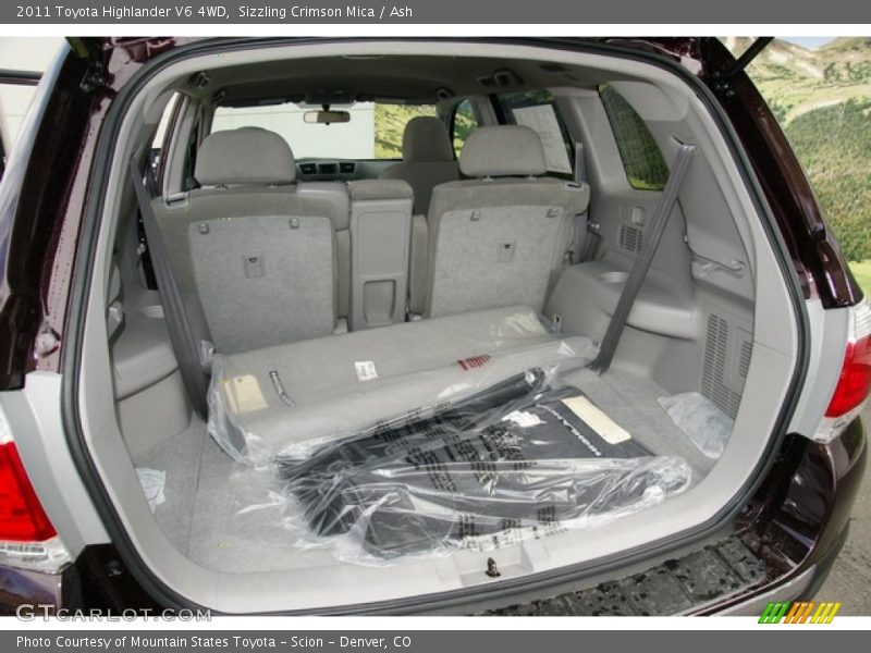 Sizzling Crimson Mica / Ash 2011 Toyota Highlander V6 4WD
