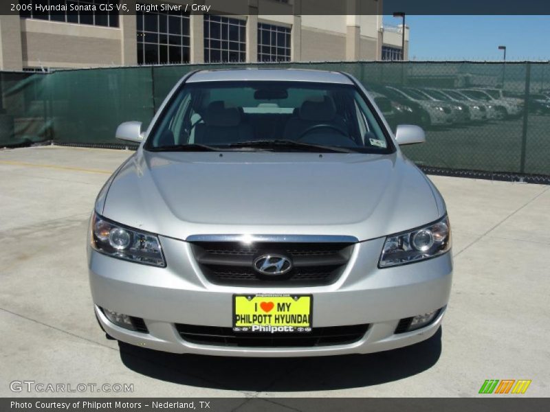 Bright Silver / Gray 2006 Hyundai Sonata GLS V6