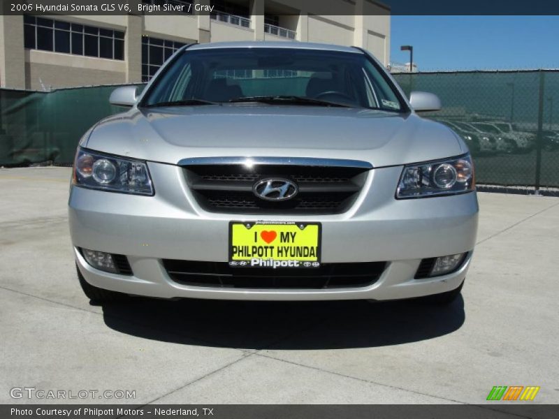 Bright Silver / Gray 2006 Hyundai Sonata GLS V6