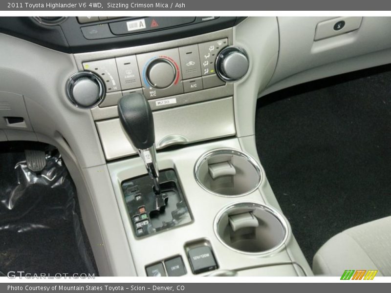 Sizzling Crimson Mica / Ash 2011 Toyota Highlander V6 4WD