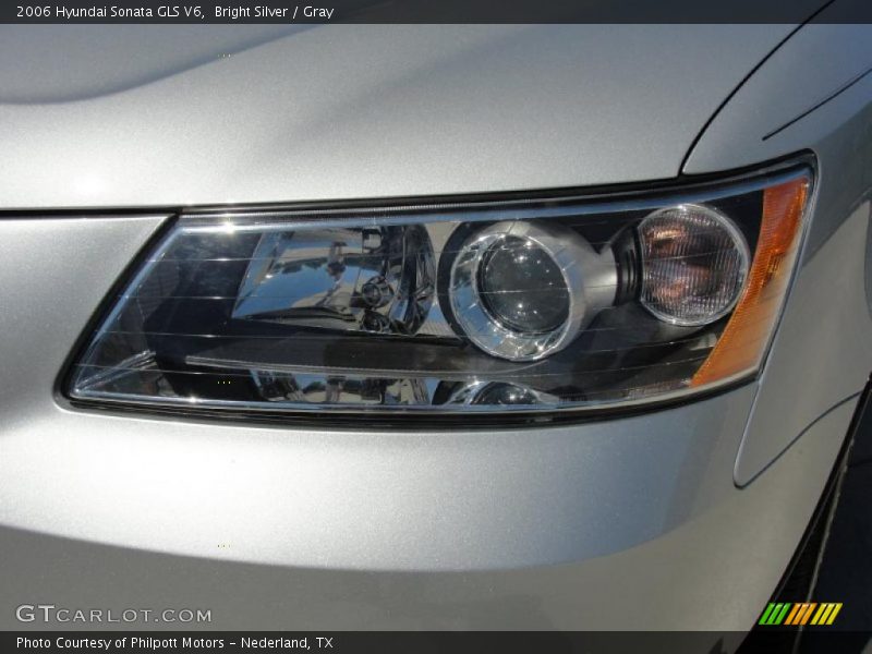 Bright Silver / Gray 2006 Hyundai Sonata GLS V6