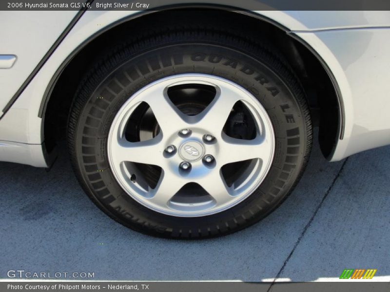 Bright Silver / Gray 2006 Hyundai Sonata GLS V6