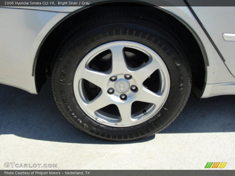 Bright Silver / Gray 2006 Hyundai Sonata GLS V6