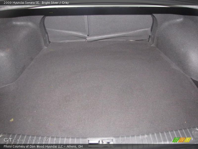 Bright Silver / Gray 2009 Hyundai Sonata SE