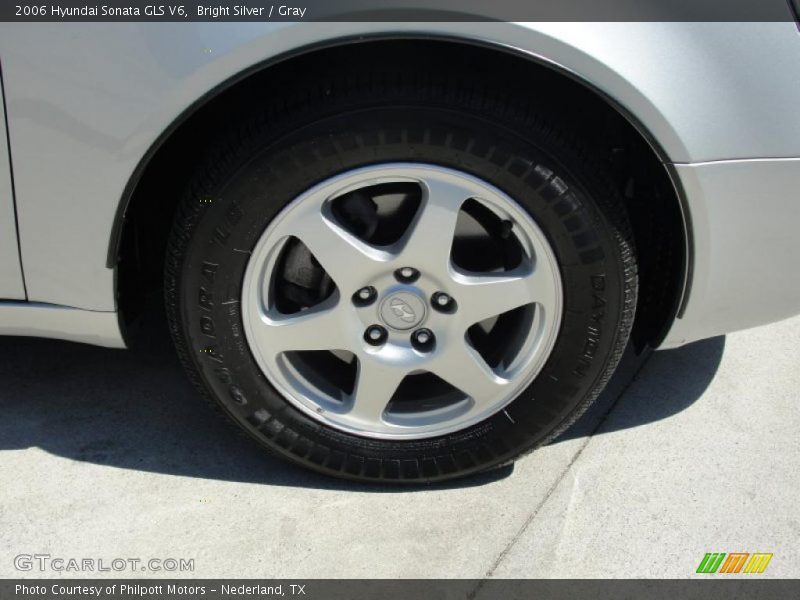 Bright Silver / Gray 2006 Hyundai Sonata GLS V6