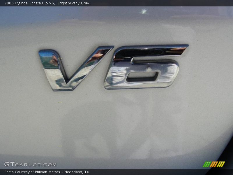 Bright Silver / Gray 2006 Hyundai Sonata GLS V6