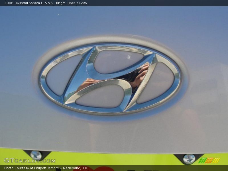 Bright Silver / Gray 2006 Hyundai Sonata GLS V6
