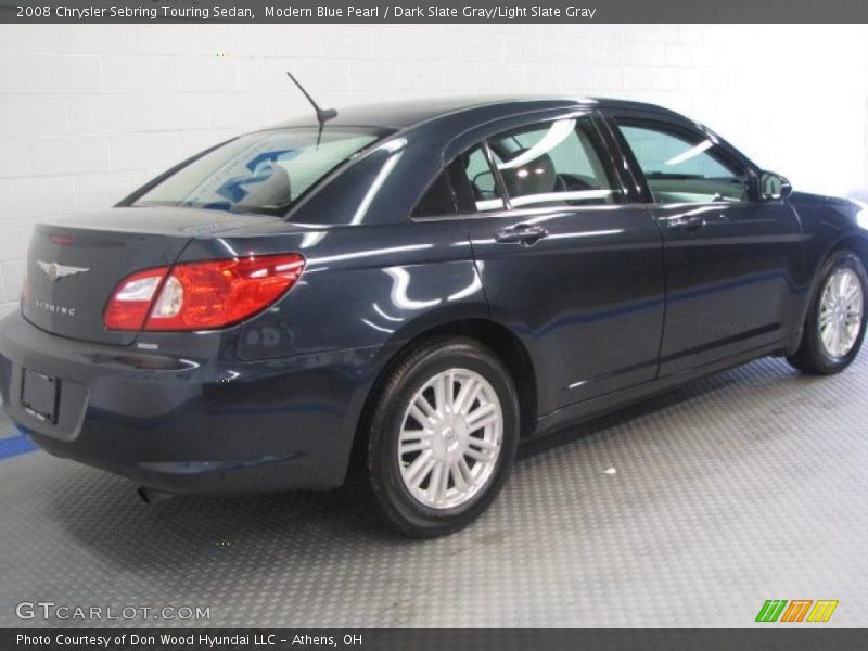 Modern Blue Pearl / Dark Slate Gray/Light Slate Gray 2008 Chrysler Sebring Touring Sedan