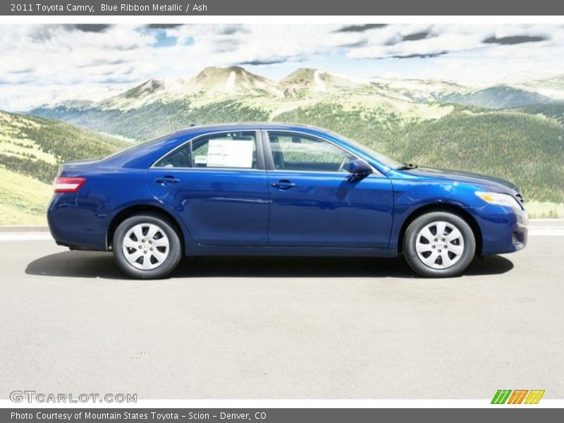 Blue Ribbon Metallic / Ash 2011 Toyota Camry