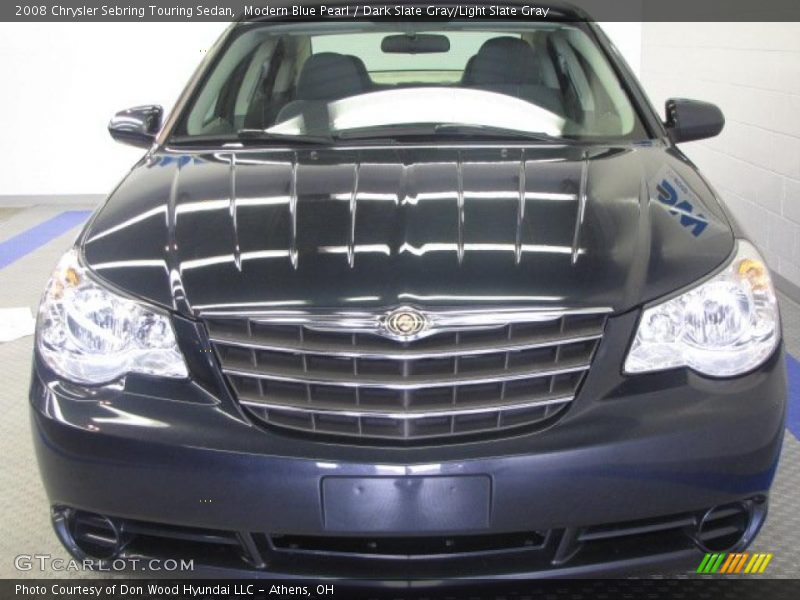 Modern Blue Pearl / Dark Slate Gray/Light Slate Gray 2008 Chrysler Sebring Touring Sedan