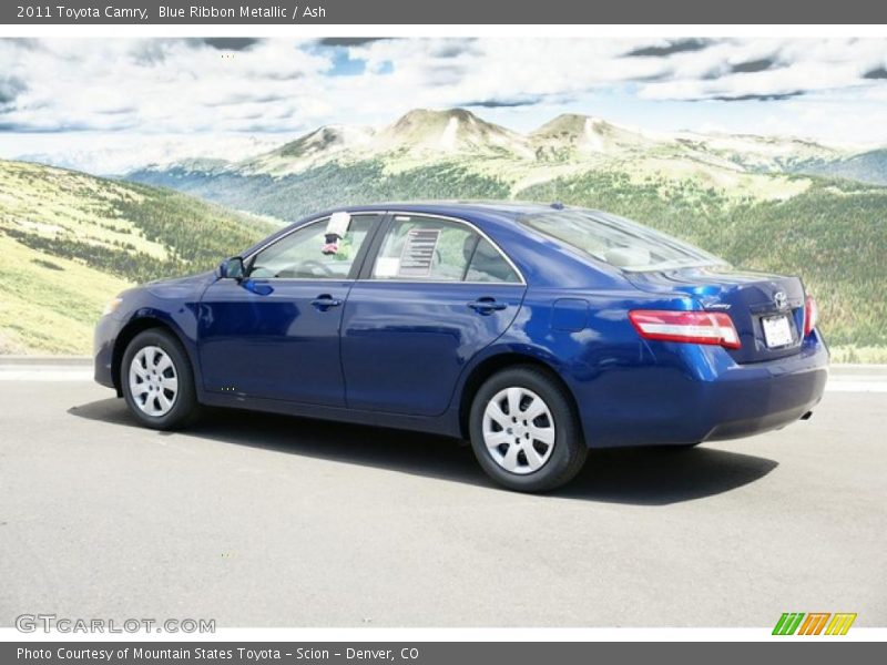 Blue Ribbon Metallic / Ash 2011 Toyota Camry