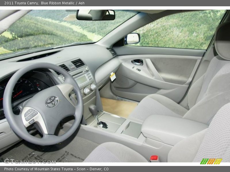 Blue Ribbon Metallic / Ash 2011 Toyota Camry