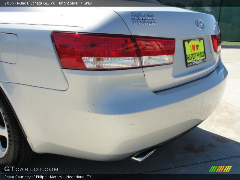 Bright Silver / Gray 2006 Hyundai Sonata GLS V6