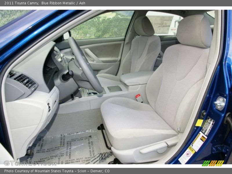 Blue Ribbon Metallic / Ash 2011 Toyota Camry