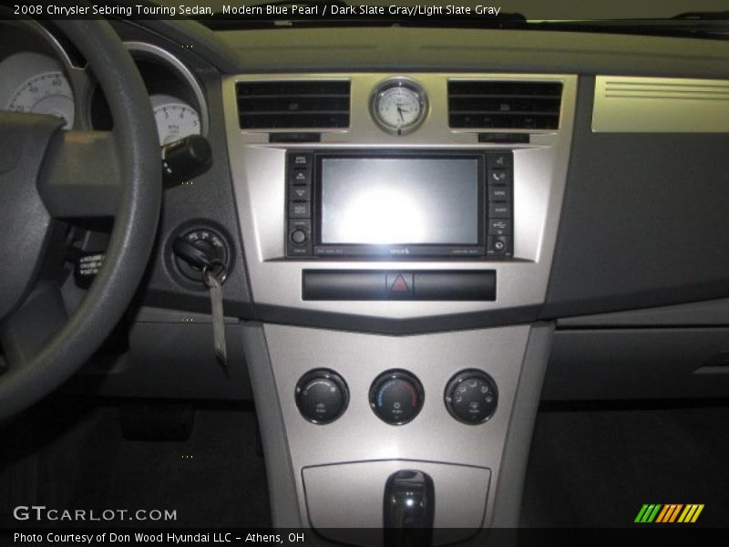 Modern Blue Pearl / Dark Slate Gray/Light Slate Gray 2008 Chrysler Sebring Touring Sedan