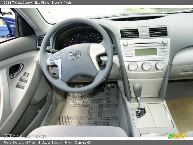 Blue Ribbon Metallic / Ash 2011 Toyota Camry