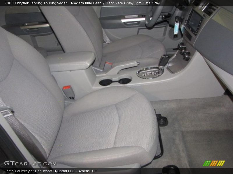 Modern Blue Pearl / Dark Slate Gray/Light Slate Gray 2008 Chrysler Sebring Touring Sedan