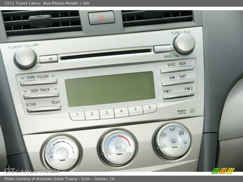 Blue Ribbon Metallic / Ash 2011 Toyota Camry