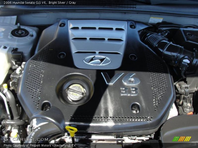 Bright Silver / Gray 2006 Hyundai Sonata GLS V6